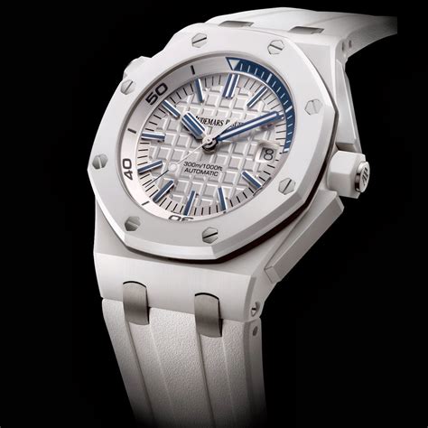 audemars piguet royal oak offshore diver chrono white|audemars royal oak offshore price.